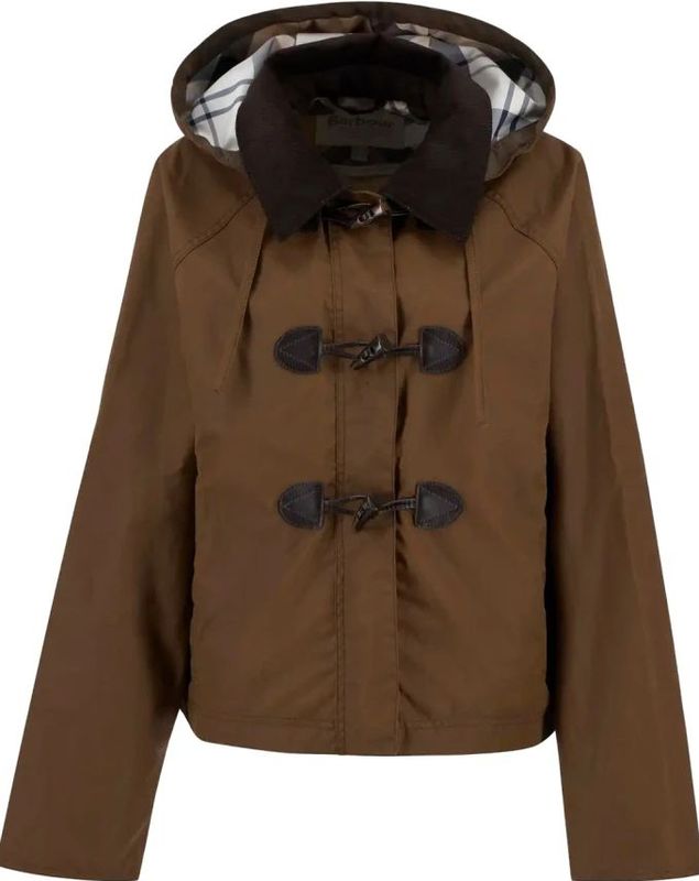 Barbour - Montgomery Cerato Myra - Gewaxte Katoenen Jas - Bruin