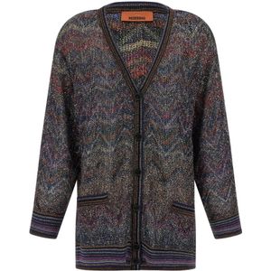 Missoni, Dames, Truien, Veelkleurig, Maat: XS Viscose,