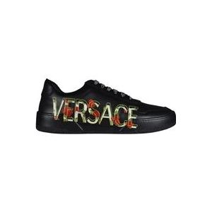 Versace Sportschoenen , Black , Heren , Maat: 43 EU