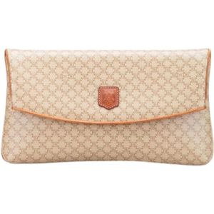 Celine Vintage, Dames, Pre-owned, Beige, Maat: ONE Size