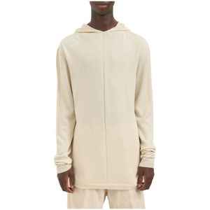 Rick Owens, Heren, Sweatshirts & Hoodies, Beige, Maat: L