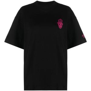 Stand Studio, Dames, Tops, Zwart, Maat: XS Katoen,