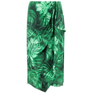 Ermanno Scervino, Dames, Rokken, Groen, Maat: S Zijde,