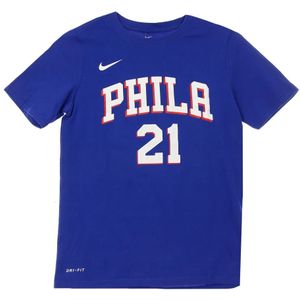 Nike Joel Embiid NBA Icon Edition Tee , Blue , Heren , Maat: XL