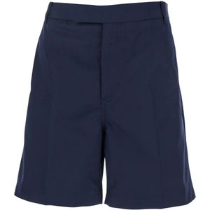 Thom Browne, Heren, Korte broeken, Blauw, Maat: XL Katoen,