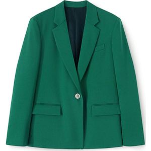 The Attico, Dames, Jassen, Groen, Maat: XS Wol,