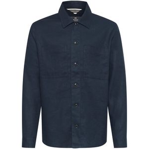 Matinique, Heren, Overhemden, Blauw, Maat: S Katoen,