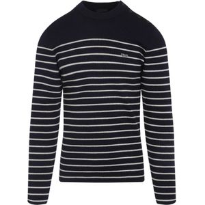 Prada, Heren, Truien, Blauw, Maat: M Wol,