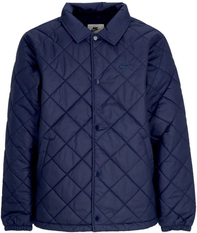 Nike, Heren, Jassen, Blauw, Maat: L Leer,