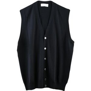 Filippo De Laurentiis, Heren, Truien, Zwart, Maat: L Wol,