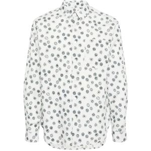 Maison Kitsuné, Heren, Overhemden, Veelkleurig, Maat: M Katoen,