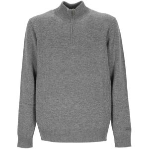 MC2 Saint Barth, Heren, Truien, Grijs, Maat: L Wol,