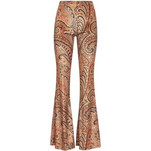 Etro, Dames, Broeken, Veelkleurig, Maat: XS Poliester,