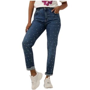 Harper & Yve, Dames, Jeans, Blauw, Maat: W25 Denim,