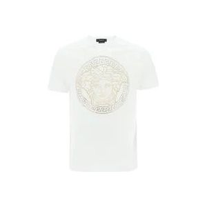 Versace T-Hemden , White , Heren , Maat: M