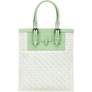 Loewe Pre-owned, Dames, Pre-owned, Groen, Maat: ONE Size