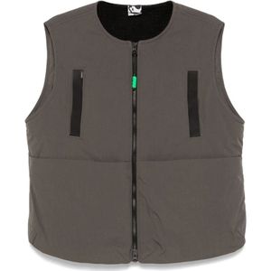 Gr10K, Heren, Jassen, Grijs, Maat: XL Katoen,