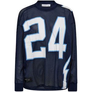 Haute L'Amitié, Dames, Tops, Blauw, Maat: XS Poliester,