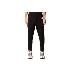 Dsquared2 Sportbroek met fleecevoering , Black , Heren , Maat: XL