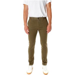 Closed, Heren, Broeken, Groen, Maat: W34 L34 Katoen,
