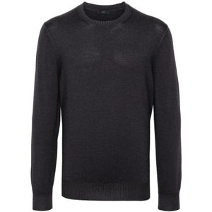 Fay, Heren, Truien, Zwart, Maat: M