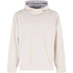 Hugo, Heren, Sweatshirts & Hoodies, Beige, Maat: S