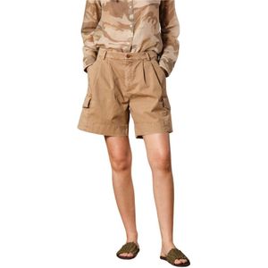 Mason's, Dames, Korte broeken, Bruin, Maat: 3XS Katoen,