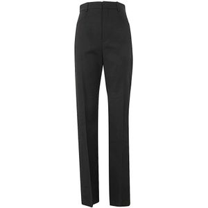 Jacquemus, Dames, Broeken, Zwart, Maat: XS