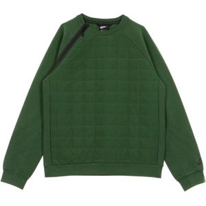 Nike, Heren, Sweatshirts & Hoodies, Groen, Maat: XL Katoen,