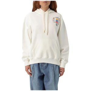 Casablanca, Dames, Sweatshirts & Hoodies, Wit, Maat: S
