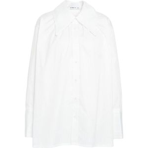 Bombo Studio, Dames, Blouses & Shirts, Wit, Maat: L