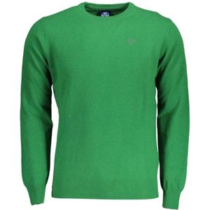 North Sails, Heren, Truien, Groen, Maat: 3XL Wol,