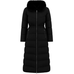 Moose Knuckles, Dames, Mantels, Zwart, Maat: L