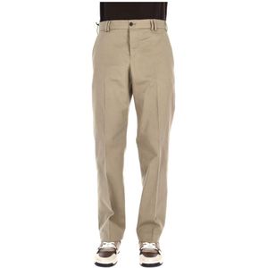 PT Torino, Heren, Broeken, Beige, Maat: L Katoen,