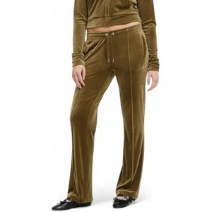Juicy Couture, Dames, Broeken, Groen, Maat: L Velours,