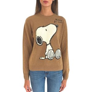 Saint Barth, Dames, Truien, Bruin, Maat: M Wol,