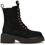 Kazar - Sneakers - Zwart - Suède - Dames