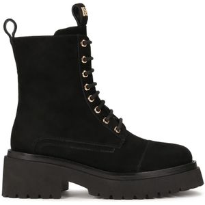 Kazar - Sneakers - Zwart - Suède - Dames