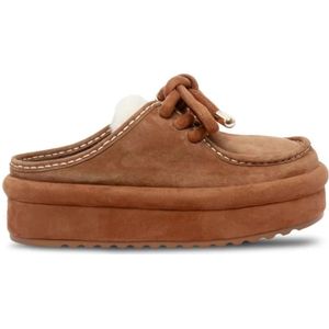 Steve Madden, Dames, Schoenen, Bruin, Maat: 37 1/2 EU