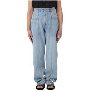Isabel Marant, Dames, Jeans, Blauw, Maat: XS Katoen,