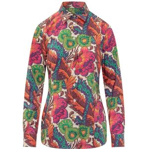 Etro, Dames, Blouses & Shirts, Veelkleurig, Maat: M Katoen,