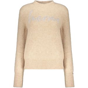 Herno, Dames, Truien, Beige, Maat: S Wol,