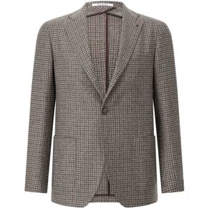 Tagliatore, Heren, Jassen, Bruin, Maat: M Wol,