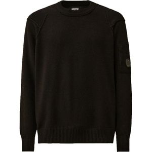 C.p. Company, Heren, Truien, Zwart, Maat: 2XL Wol,