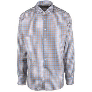 Himon's, Heren, Overhemden, Veelkleurig, Maat: L Katoen,