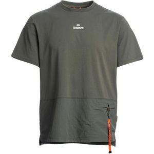 Parajumpers, Heren, Tops, Groen, Maat: L