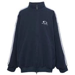 Balenciaga, Heren, Sweatshirts & Hoodies, Blauw, Maat: S