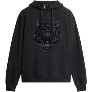 Antony Morato, Heren, Sweatshirts & Hoodies, Zwart, Maat: L Katoen,