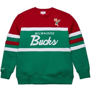 Mitchell & Ness, Heren, Sweatshirts & Hoodies, Veelkleurig, Maat: M Fleece,
