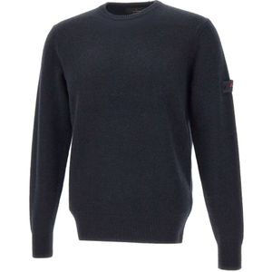 Peuterey, Heren, Truien, Blauw, Maat: L Wol,